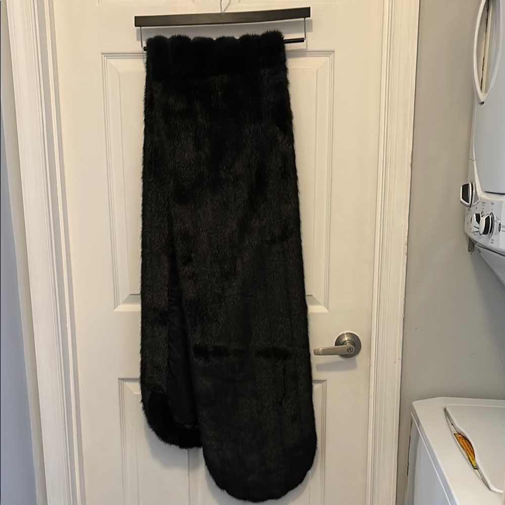 Fabulous Furs Black Faux Fur Accessory